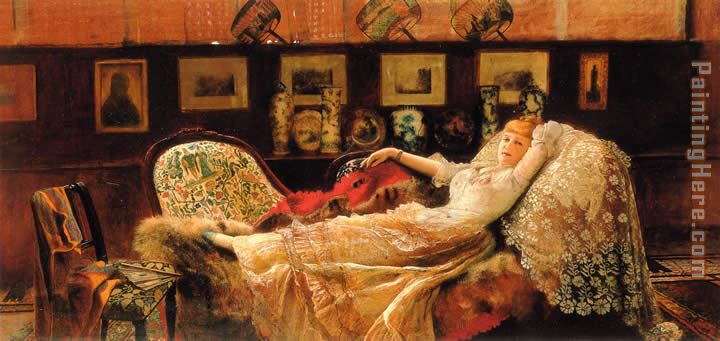 Day Dreams painting - John Atkinson Grimshaw Day Dreams art painting